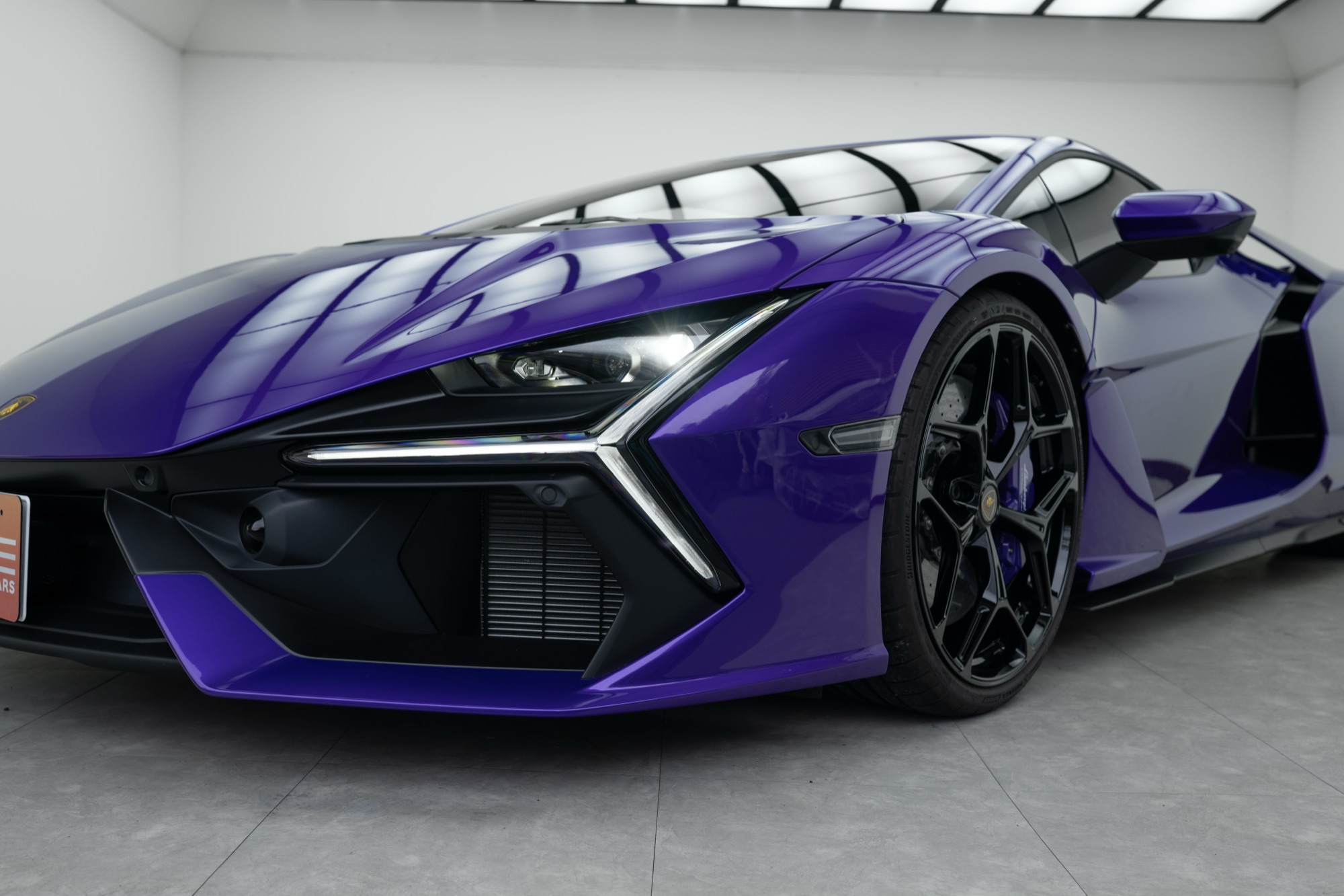Purple Lamborghini Revuelto