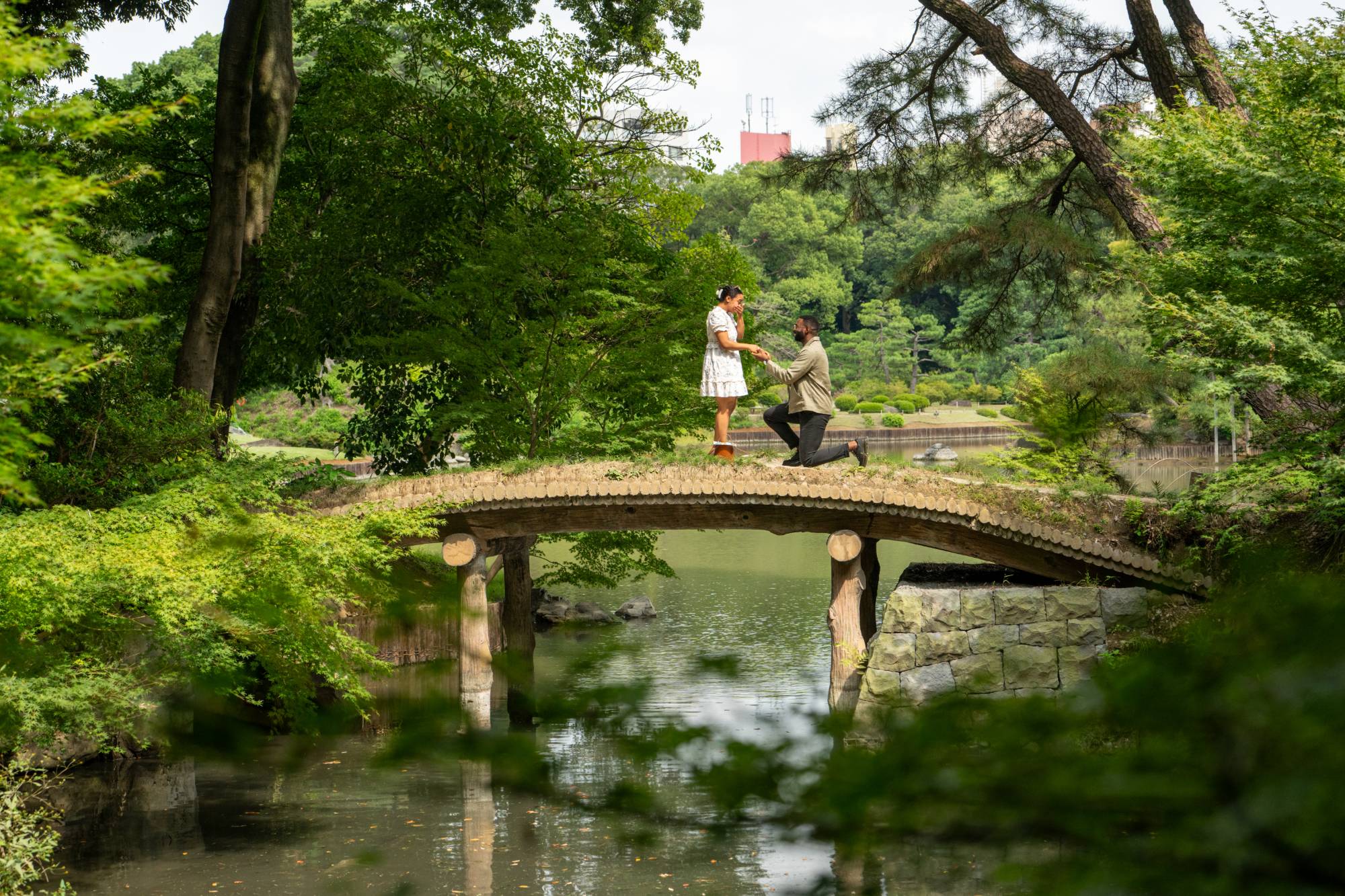 Proposal at the Japanese Garden