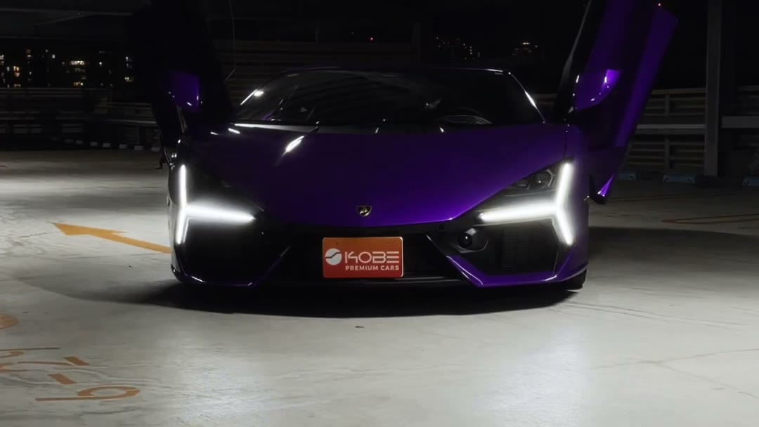 Purple Lambo Revuelto